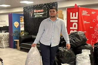 Более 500 кг пластика собрали школьники в Дагестане